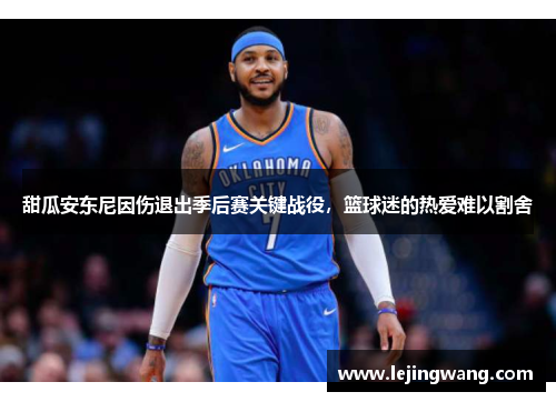 甜瓜安东尼因伤退出季后赛关键战役，篮球迷的热爱难以割舍